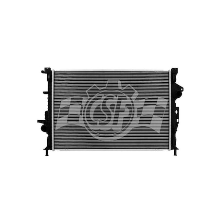 Csf 3812 1 Row Plastic Tank Aluminum Core Radiator 3812